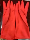 Labor protection gloves, wear-resistant labor rubber, warm impregnated rubber, waterproof, thickened rubber full belt rubber details Picture